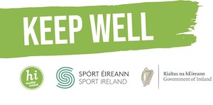 Sport Ireland Keep Well Logo